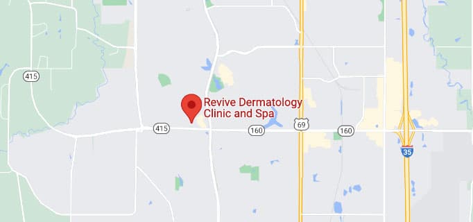 Logo for Revive Dermatology Clinic and Spa