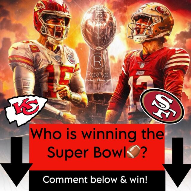 Comment below who is winning today in the Taylor Usher Bowl👇🏼👇🏼We will put your name in a drawing for a new Glow Up called the Cinderella Treatment! Let’s GOOOOOOO!
#superbowl #traviskelce #brockpurdy #mahomes #kittle #iowa #iowastate #kansascity #chiefs #49ers #contest